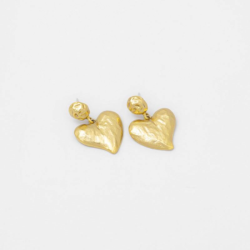 Gold Heart Drops