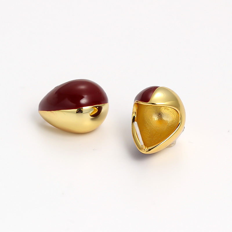 Divided Waterdrop Earrings