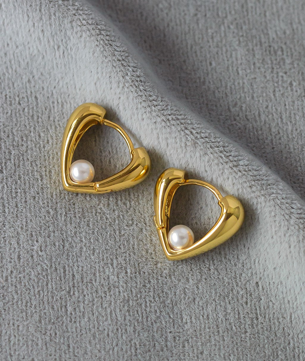 In My Heart Hoop Earrings