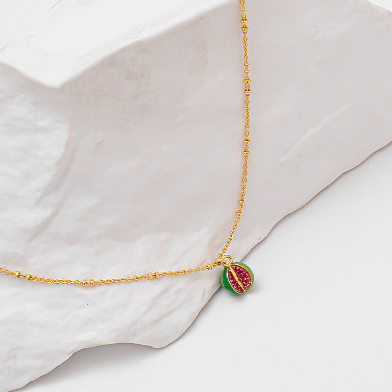 Watermelon Necklace