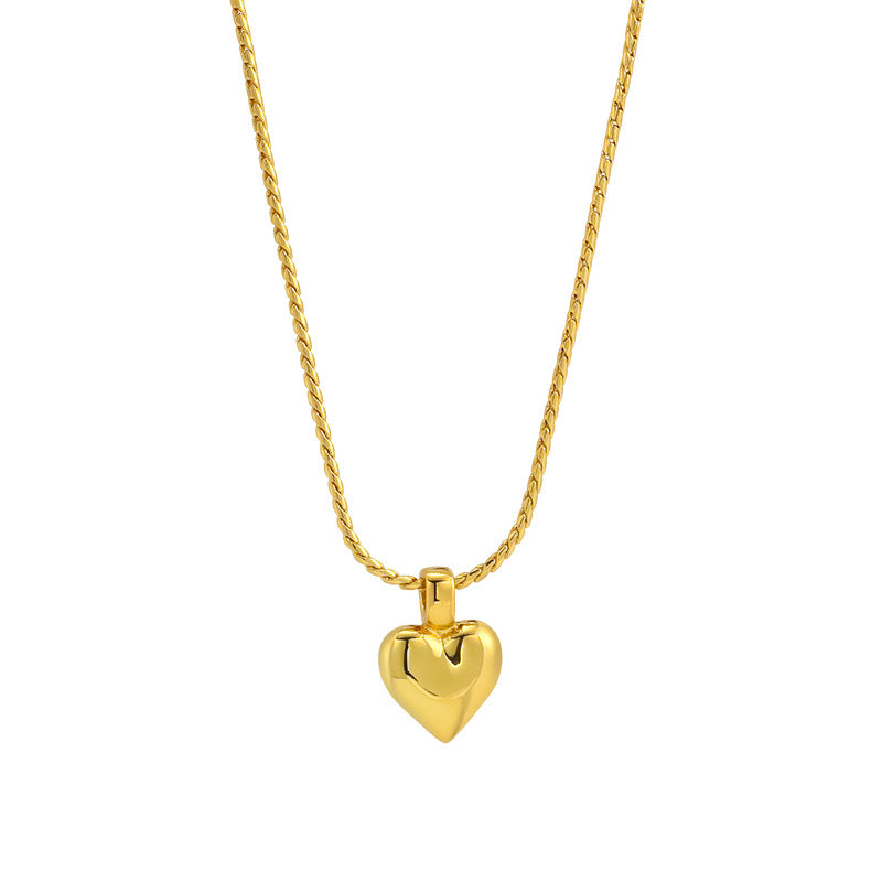 Golden Heart Necklace