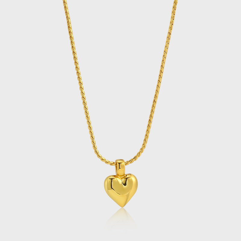 Golden Heart Necklace