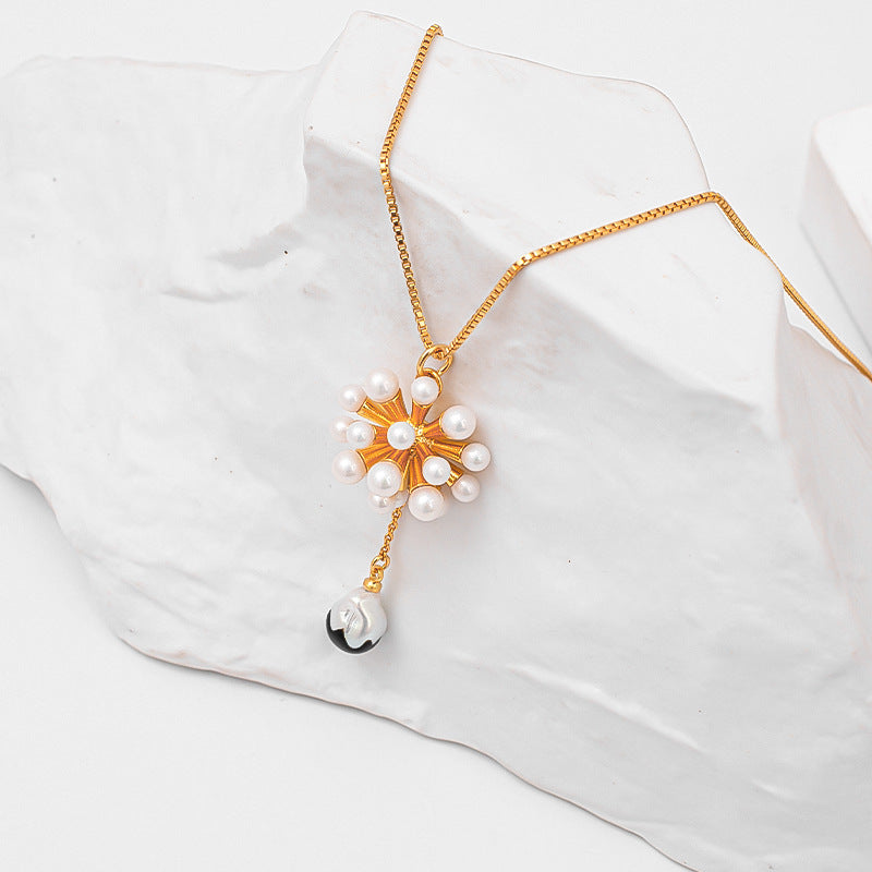 Firework Pendant Necklace