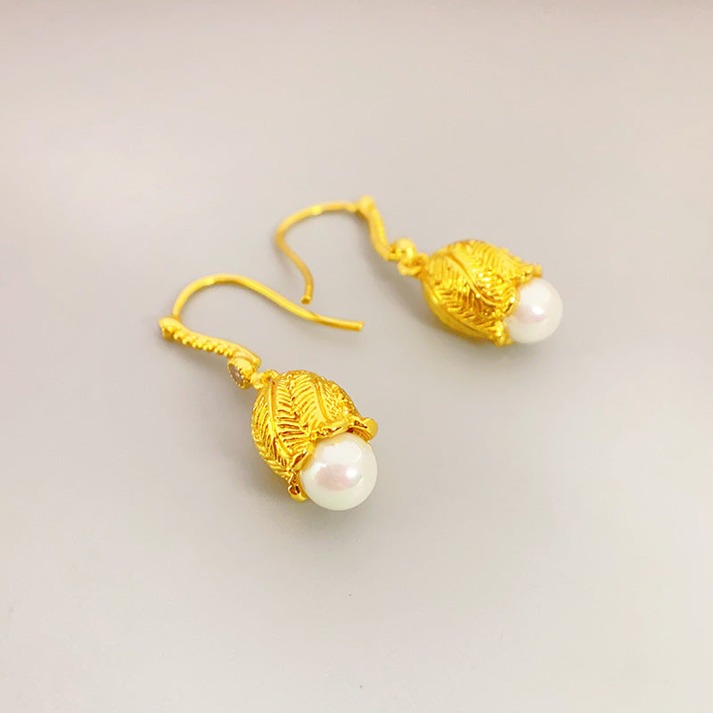 Golden Bloom Earrings