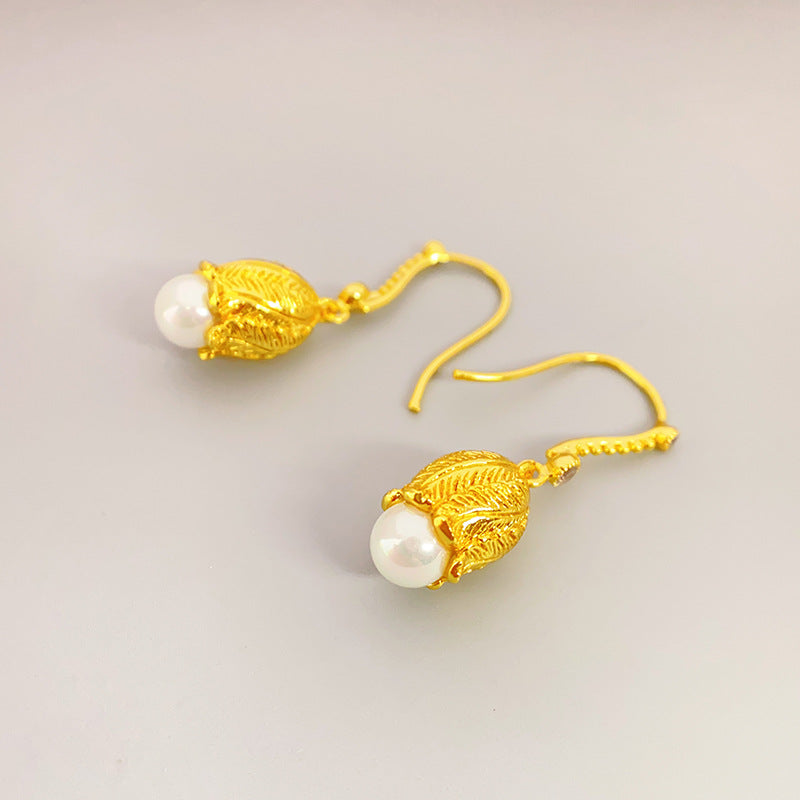 Golden Bloom Earrings