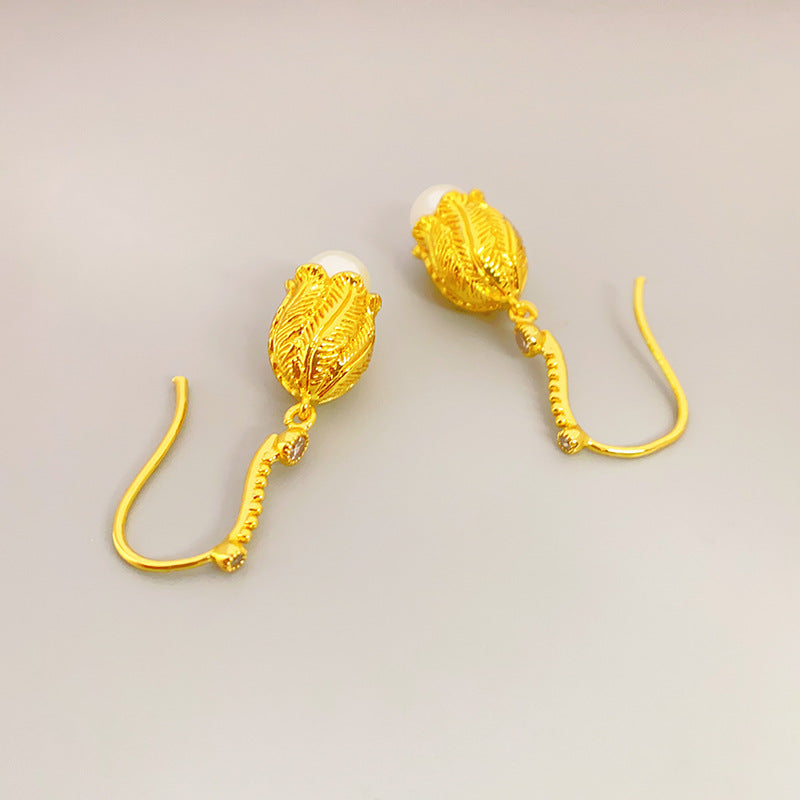 Golden Bloom Earrings