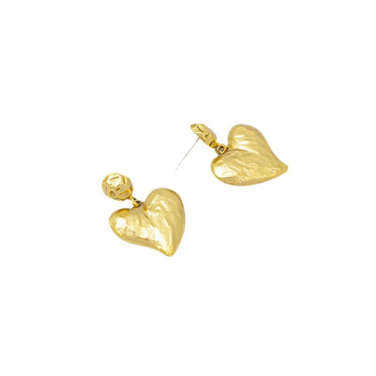 Gold Heart Drops