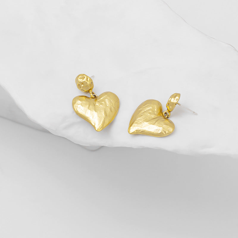 Gold Heart Drops