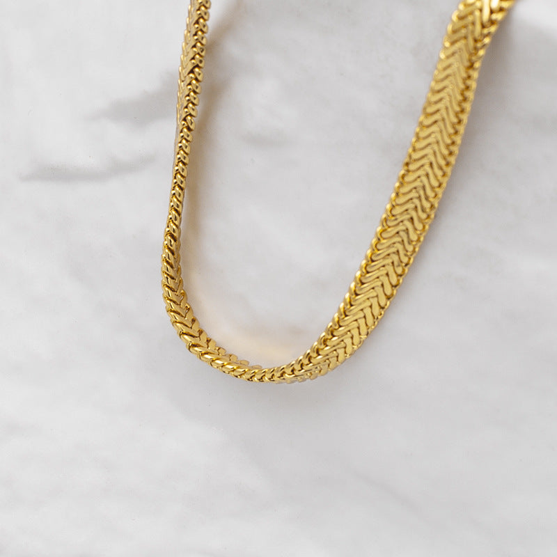 Golden Snake Bracelet