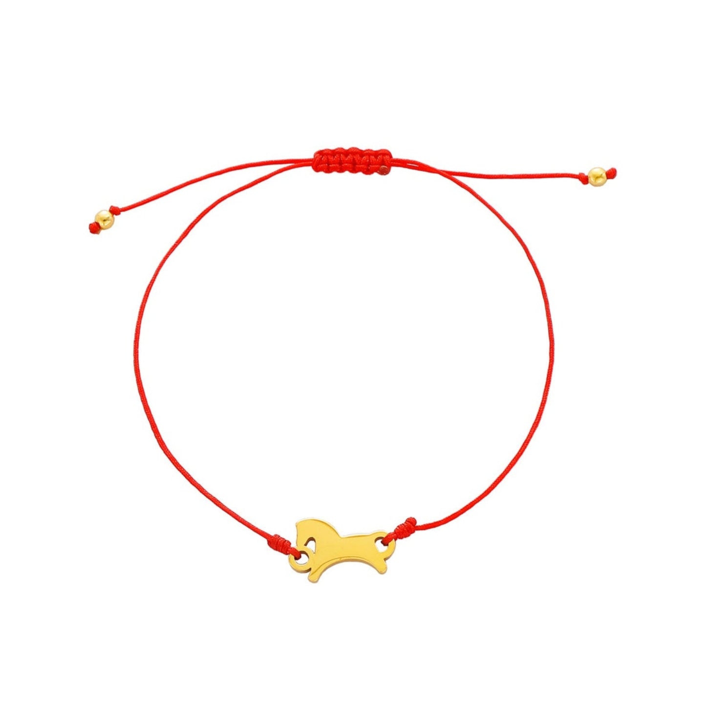 Red Horse Charm Bracelet