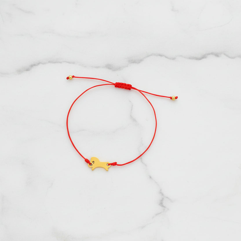 Red Horse Charm Bracelet