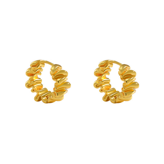 The Pleat Earrings