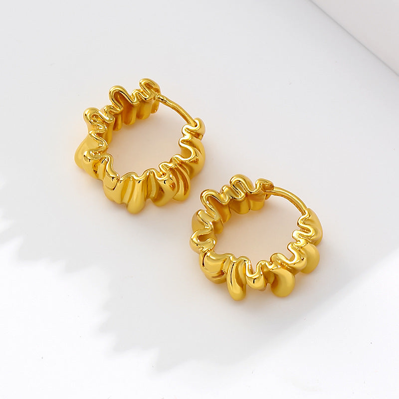 The Pleat Earrings