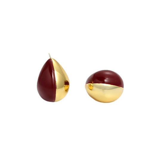 Divided Waterdrop Earrings