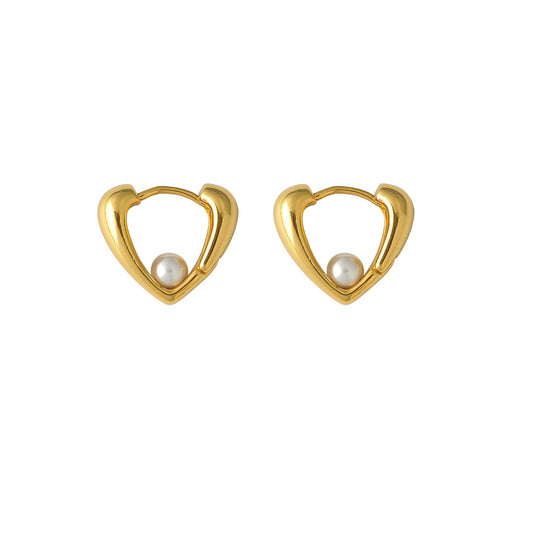 In My Heart Hoop Earrings