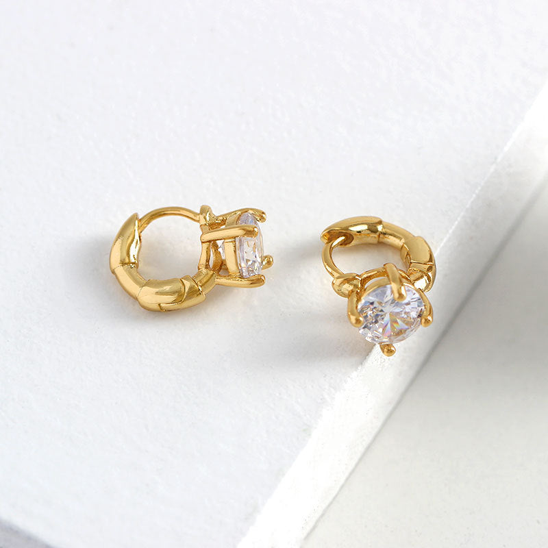 Brilliant Sparkle Hoops
