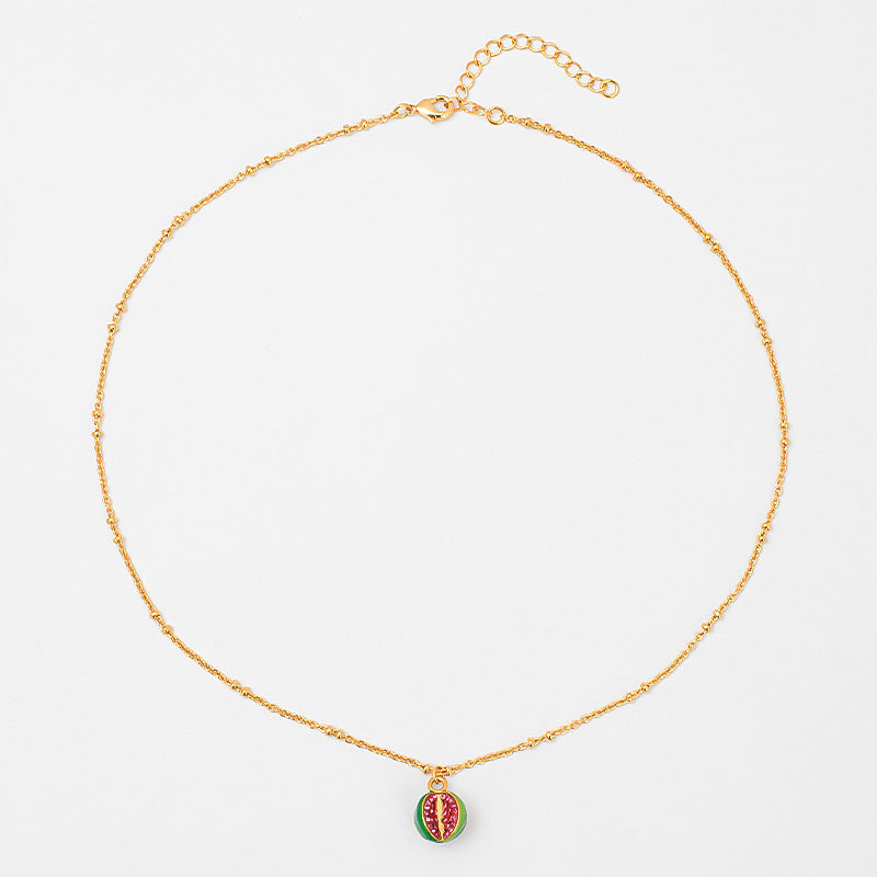 Watermelon Necklace