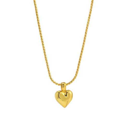 Golden Heart Necklace