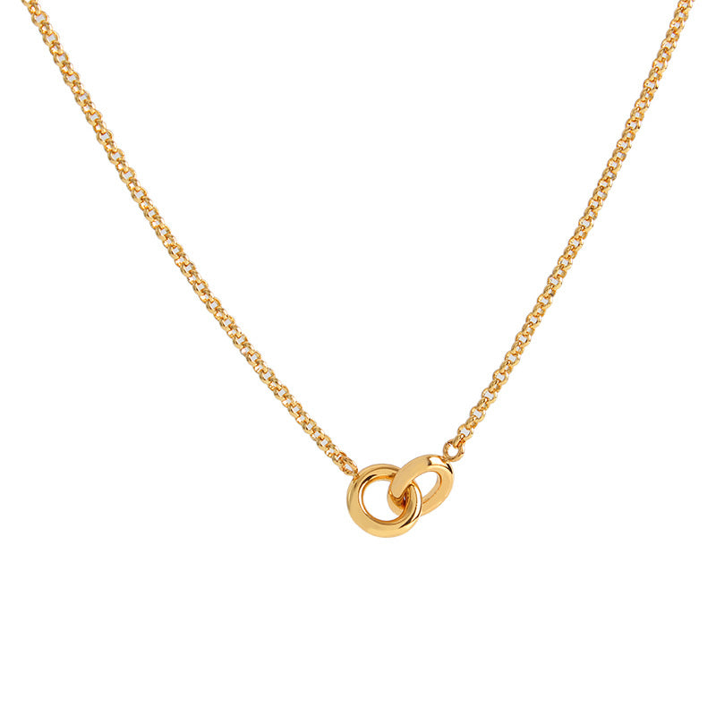 Interlocking Circle Necklace