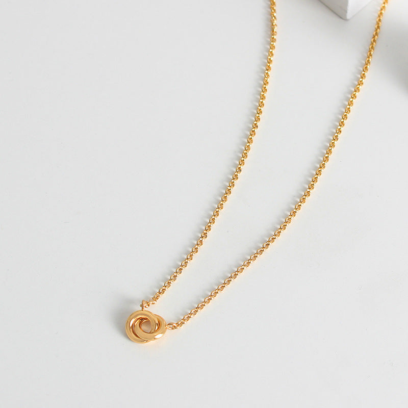 Interlocking Circle Necklace