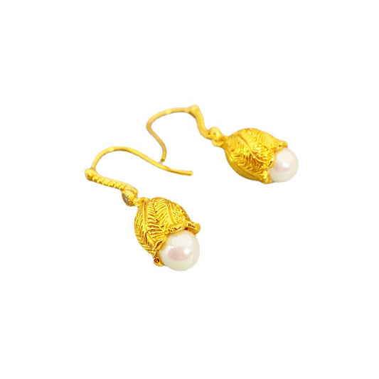 Golden Bloom Earrings