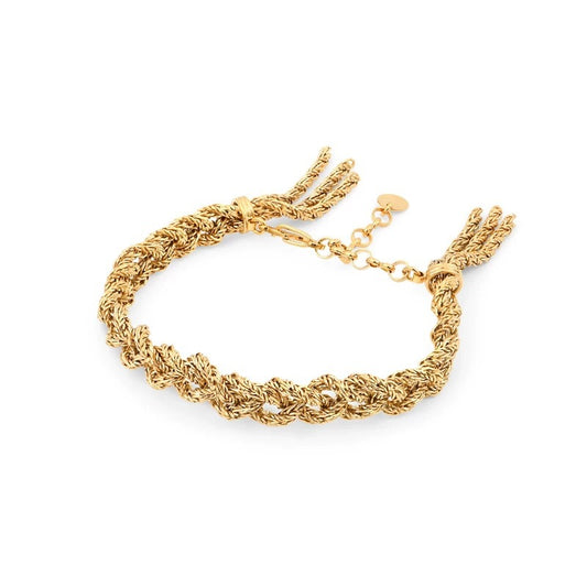 Gold Braided Bracelet