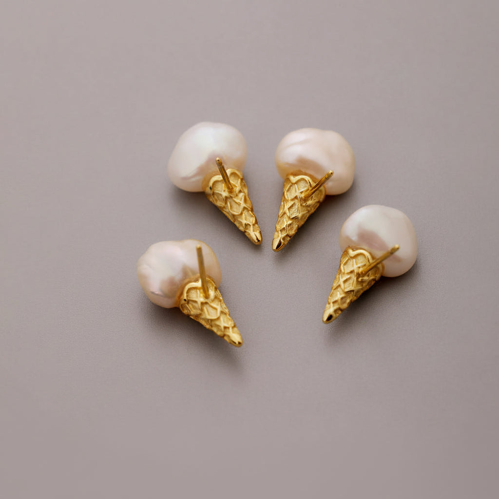 Ice-cream Cone Earrings